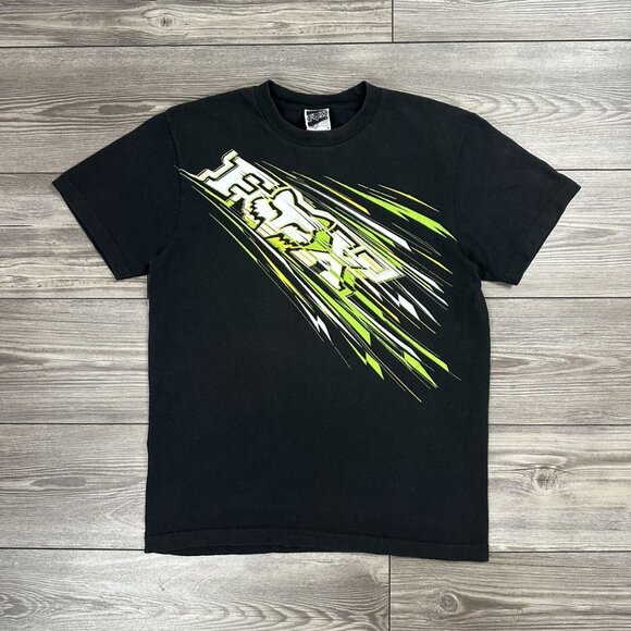 Crazy Vintage Y2K Fox Racing T Shirt - Picture 1 of 3